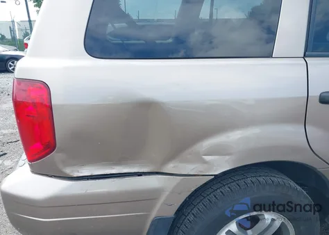 2004 Honda Pilot Ex из США, поврежденный, VIN 2HKYF18404H585069